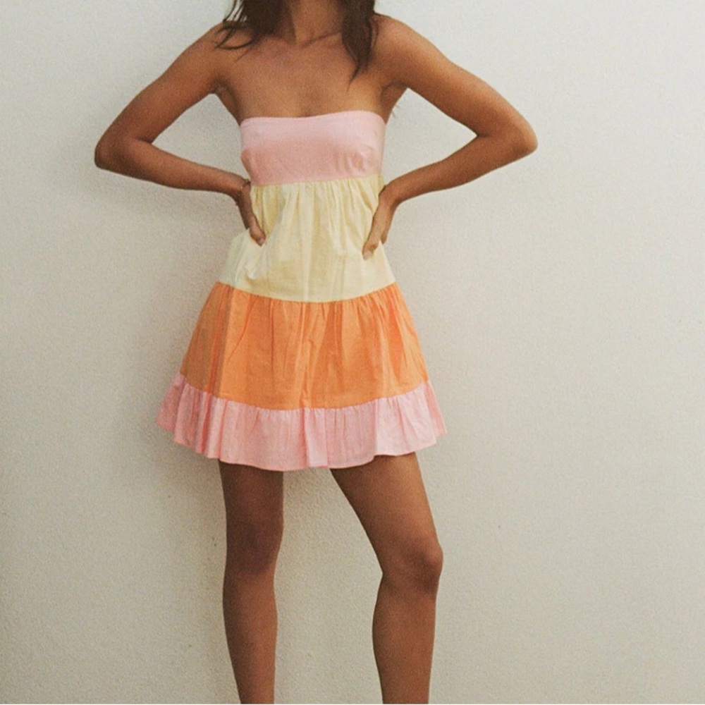 Sabo strapless dress